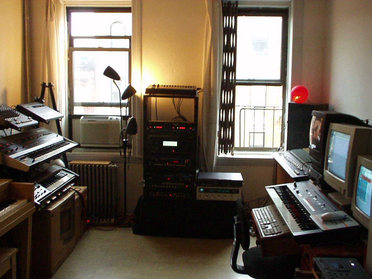 Born in a Barn NYC recording studio May 2002